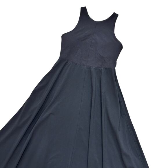 Athleta Fit & Flare Racerback Dress In Classic Black - Picture 7 of 8